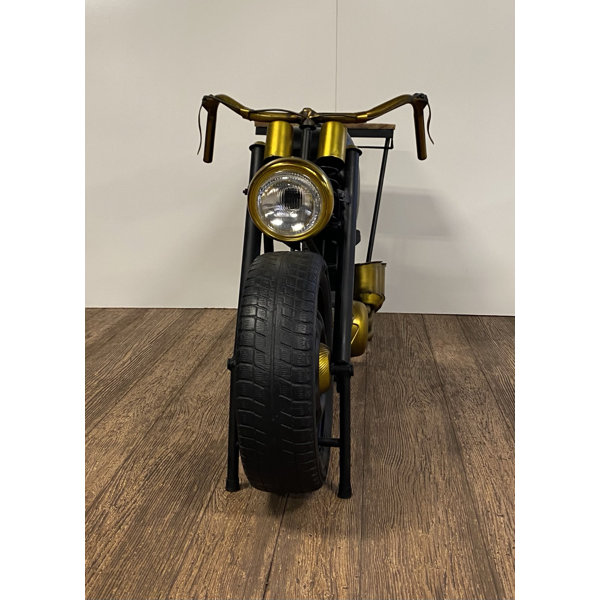 Williston Livonia Chopper Motorcycle Bar with Wine Storage Wayfair